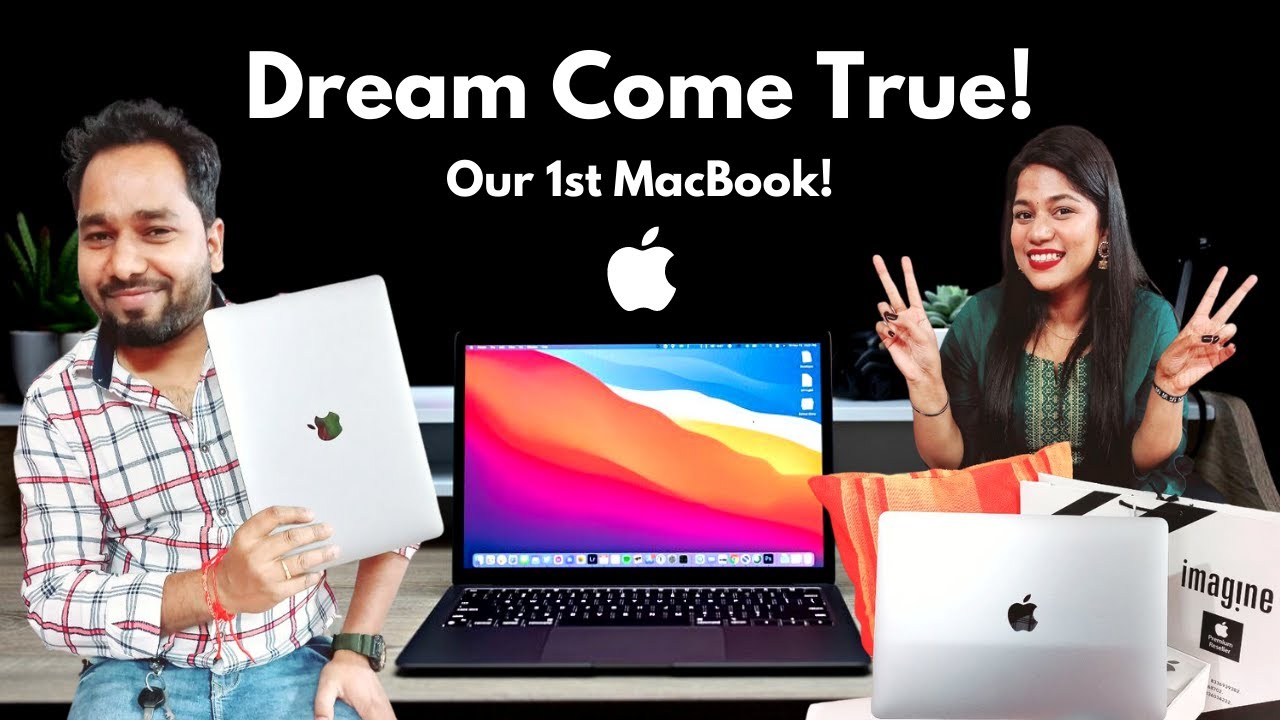 Bought MacBook Air M1 |  Our FIRST Apple Laptop | Dream Come True