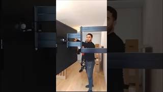 rack para tv de brazo largo artículado de 85,90,100 pulgadas giratorio completo hacemos a pedido