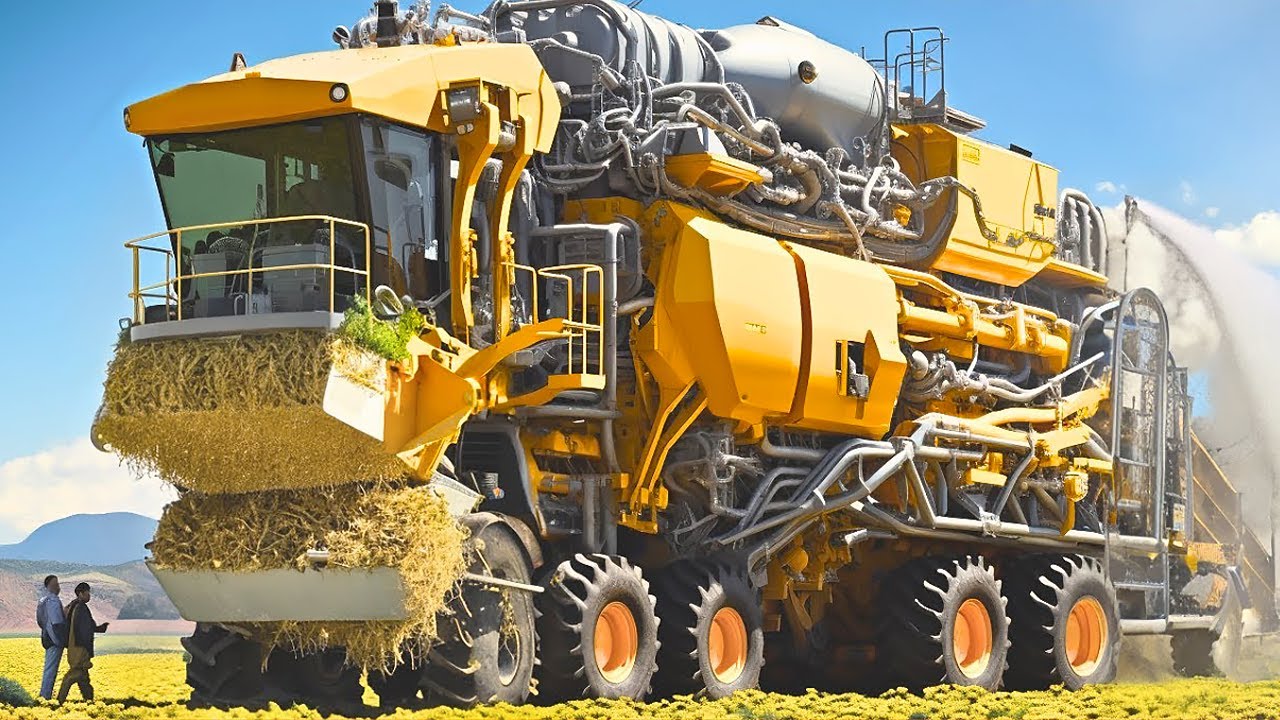 20 Biggest and Powerful Combine Harvesters in the World