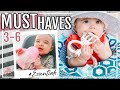 3-6 MONTH BABY ESSENTIALS! WHAT WE USED EVERY DAY | MUST HAVES FOR BABY | Page Danielle