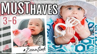 3-6 MONTH BABY ESSENTIALS! WHAT WE USED EVERY DAY | MUST HAVES FOR BABY | Page Danielle