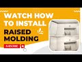 How to install molding on kitchen cabinets #molding #kitchencabinet @charlottecabinetinstallati3187