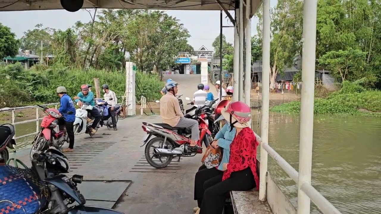 An Giang || Phà Vĩnh Trường - Châu Phong.