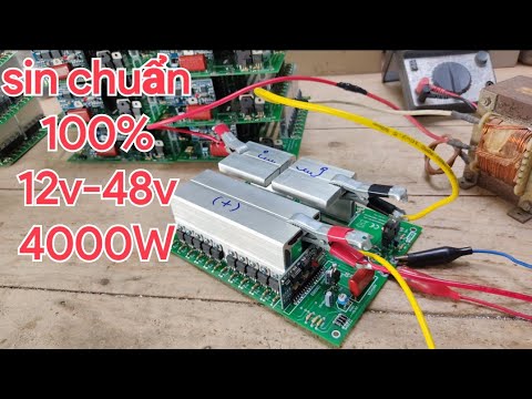 Video Mạch Inverter sin chuẩn 4000W - 0989.689.333 - youtube