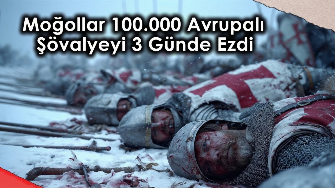 Moğollar 100.000 Avrupalı Şövalyeyi 3 Günde Nasıl Yok Etti?