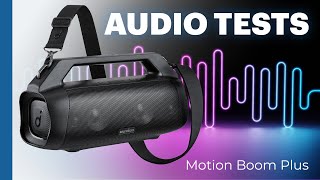 Audio Test - Soundcore Motion Boom Plus vs. Motion Boom