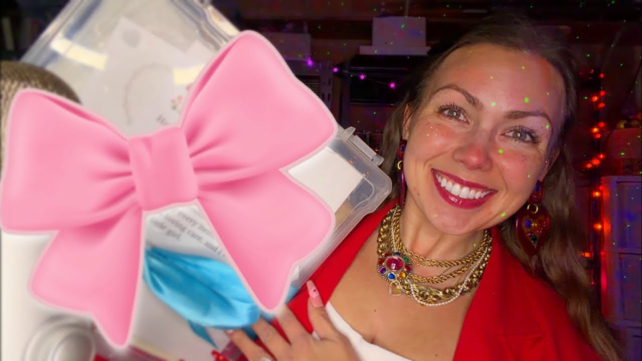 asmr/ HUGE Galentine’s Day UNBOXING❤️🎀😍🩷🍷