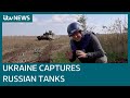 Ukraine turns abandoned russian weaponry on putins forces  itv news