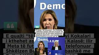 E quajti “të çmendur”, Evi Kokalari i kthehet ashpër Adriana Kalasë: Ilir Meta të futi në PD