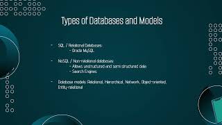 Databases and PostGreSQL (Preso) CYBR 4229 Spring 2025