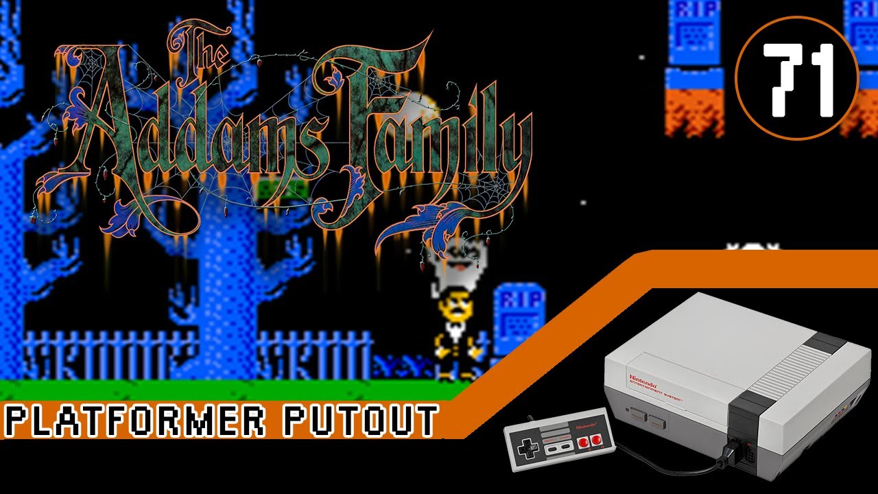 The Addams Family Playthrough - Platformer Putout Game #71