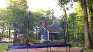 12 year old does triple backflip