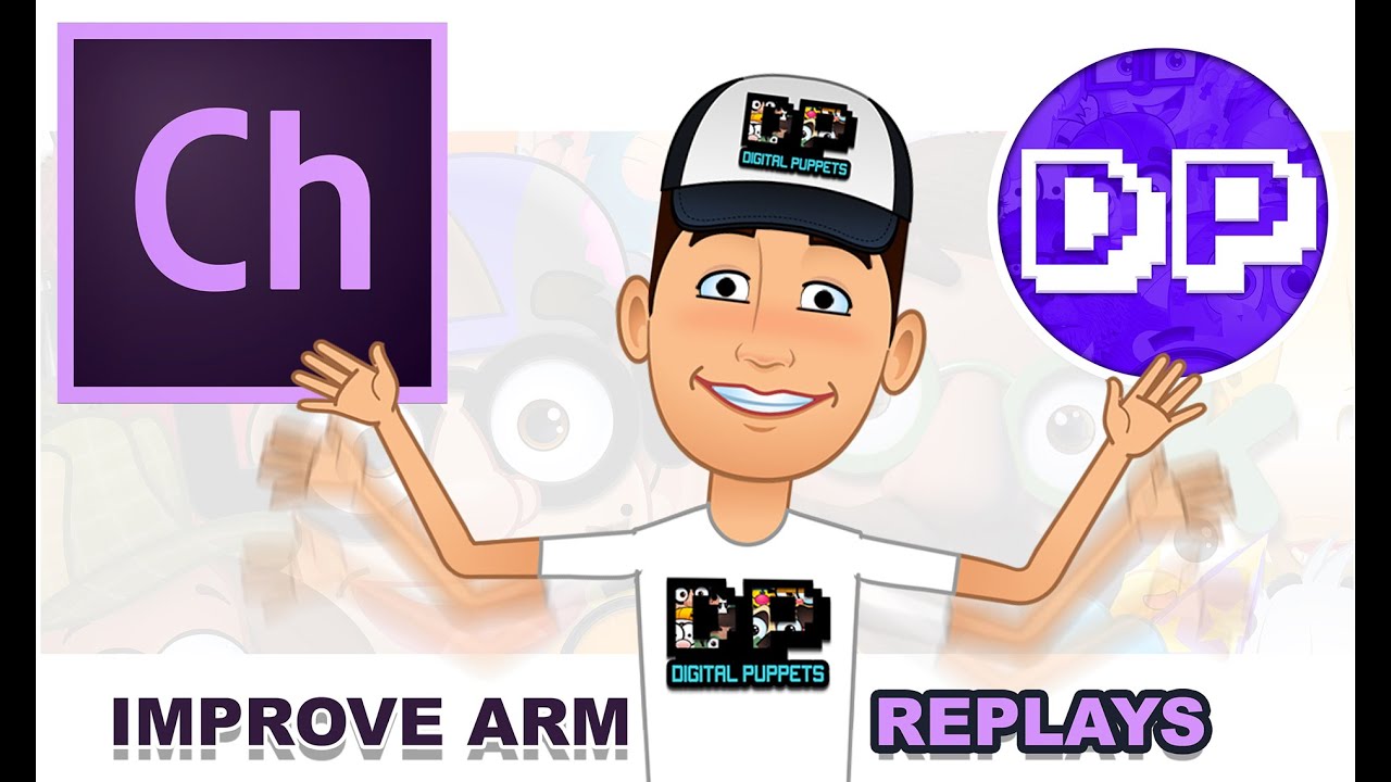 Adobe Character Animator Tutorial How to improve Replays for Arm Triggers