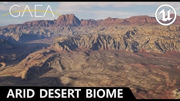 [UE5] How To Make Arid Desert biome in GAEA