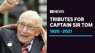 Remembering Captain Sir Tom Moore, who raised $57 million for the NHS | ABC News