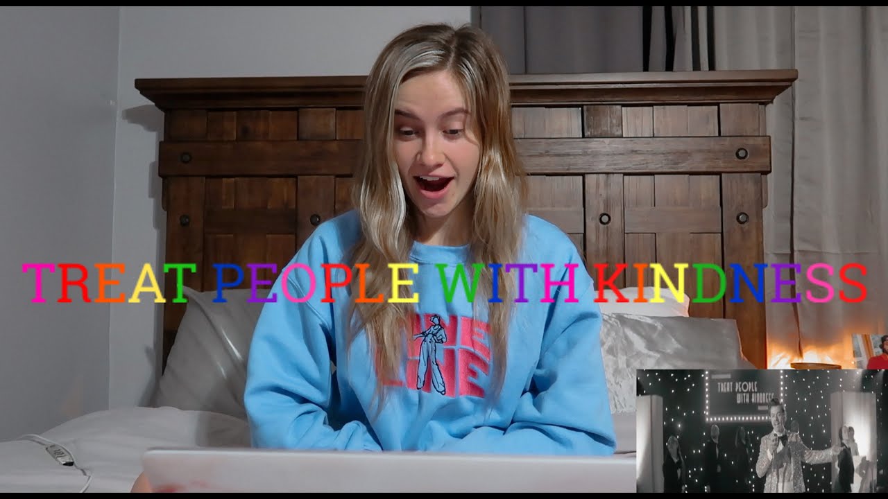 HARRY STYLES TREAT PEOPLE WITH KINDNESS (OFFICIAL VIDEO) REACTION