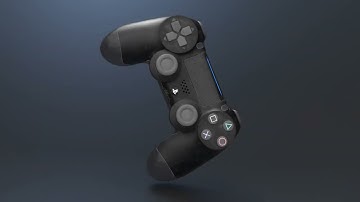 Dualshock4 Blender 3D model