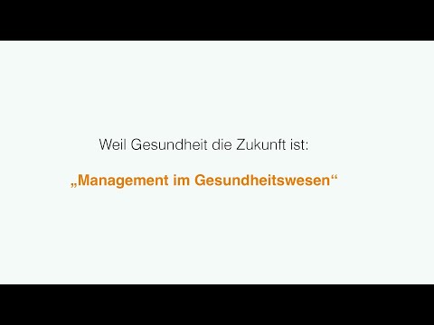 Management im Gesundheitswesen an der FHWS | Hochschule Würzburg-Schweinfurt