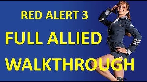 C&C Red Alert 3 - Allied Campaign Full Walkthrough