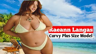 Raeann langas Curvy Plus Size Model ✅ Wiki, Biography, Brand Ambassador, Age, Lifestyle, Facts