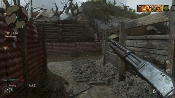 Call of Duty WWII | Bots Multiplayer | Hardpoint on Pointe Du Hoc