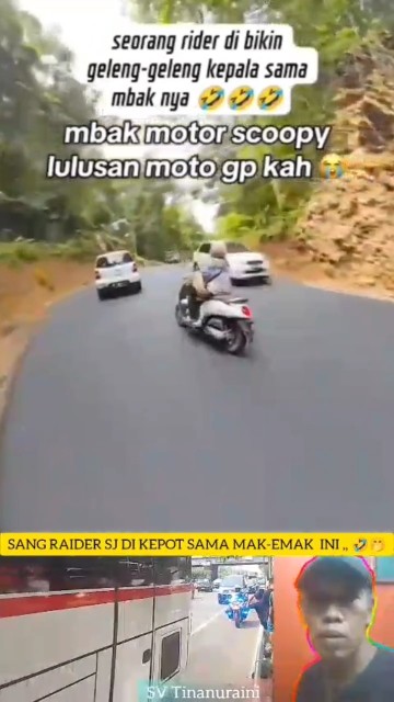 BOJONE SOPO IKI GAESS KANG RIDER SAJA DI KEPOT,, #trandingshorts #motorlucu # vidiofunny #rider