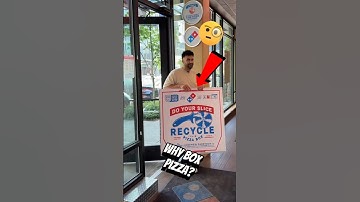 Why Are Pizza Boxes Square but Pizza Is Round 🍕