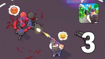 Survivor Z: Loot and Survive - Gameplay Walkthrough Part 3 (IOS,Android) | Stick Crazee