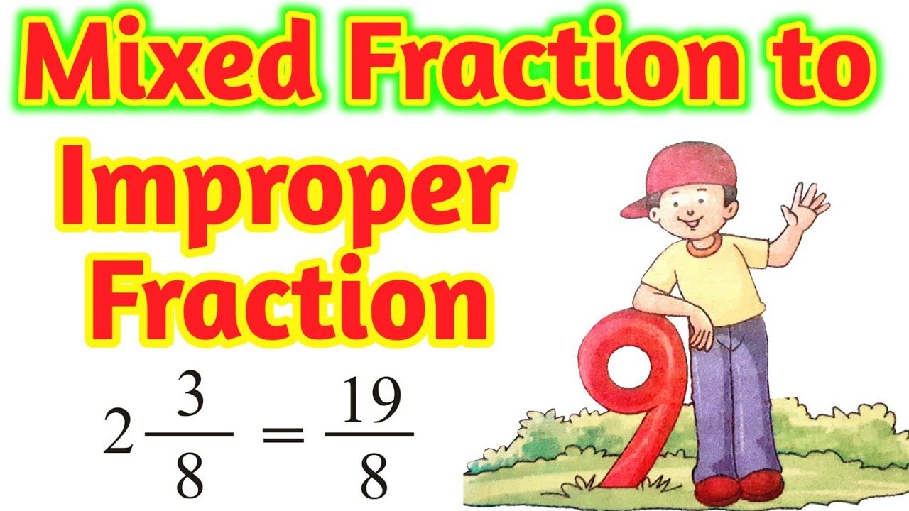 Convert Mixed Fraction to Improper Fraction In Hindi YouTube