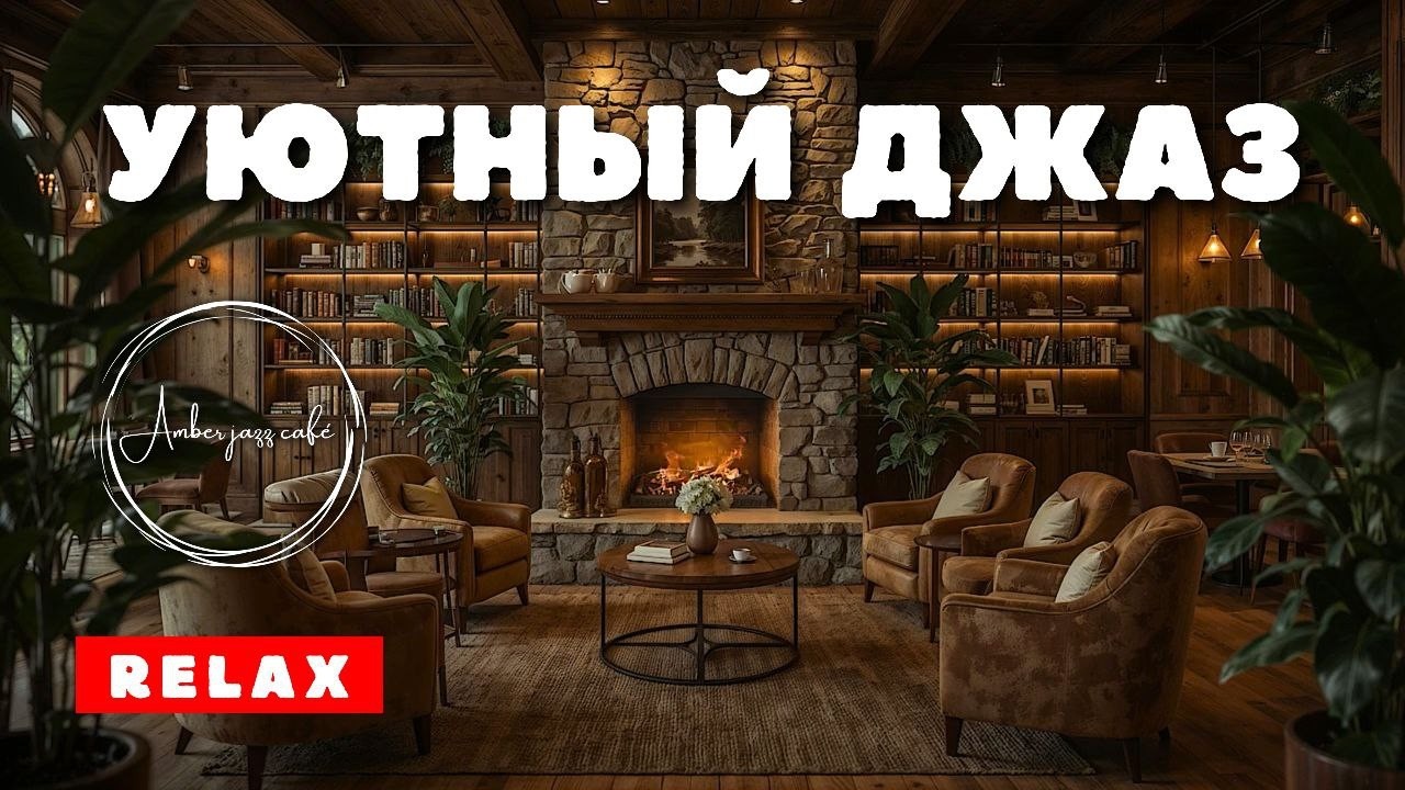 Уютный джаз у камина 🔥 Музыка для Твоего Вечера 🔴 LIVE 24/7 | Cozy Jazz