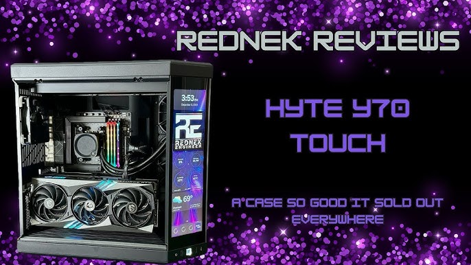 HYTE Releases Y70 Touch PC Case Featuring A Touch Screen - eTeknix