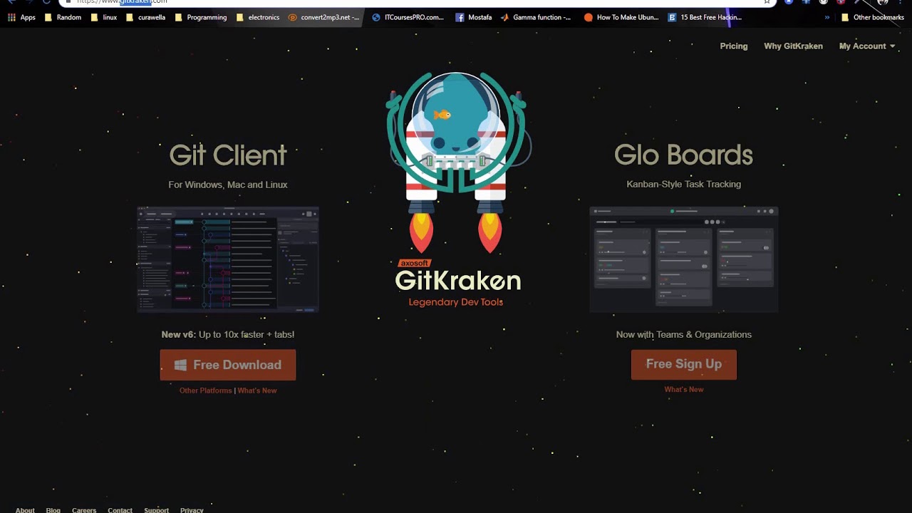 Gitkraken for beginner in arabic - YouTube