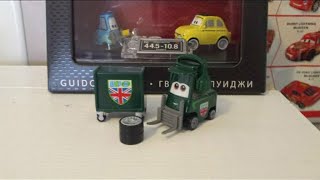 Mattel Disney Cars 2019 Nick Pit-Tire New Wgp Pitty Diecast Team Nigel Gearsley