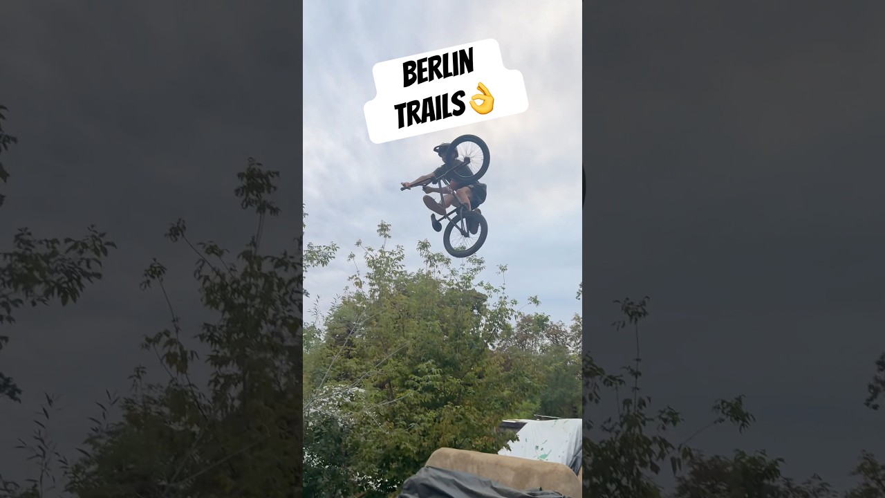 Berlin trails on Bmx 👌 