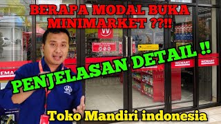 Berapa MoDal Buka MiniMarket ???!! Tonton sampai Selesai .JANGAN di SkiPP !!!  #konsultanminimarket