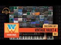 Checking out vintage vault 4 by uvi