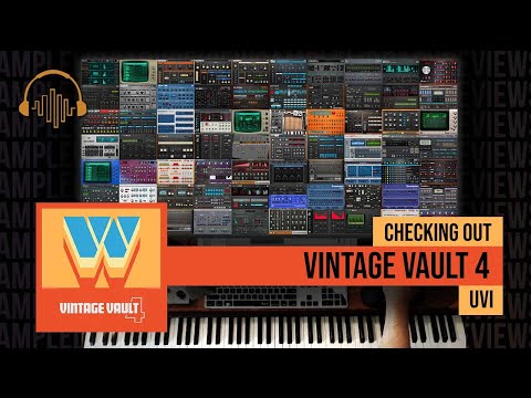 Checking Out: Vintage Vault 4 by UVI