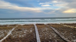 Navarre Beach - Ocean & Stormy Skies Timelapse