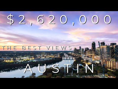 Video: Rumah Baru Modern di Texas Mengungkap Pemandangan Downtown Austin Di Atas Treetops