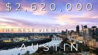 Breathtaking Skyline Views! Amazing Condo in PREMIER LUXURY HIGH-RISE Building in Austin Texas | 4K