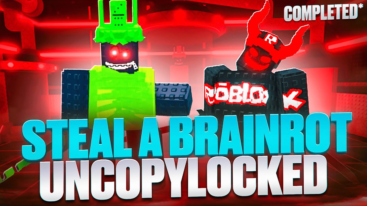 👾] Steal A Brainrot UNCOPYLOCKED 1x1x1x1 Ritual | Roblox Studio