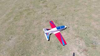 BD5 Hybrid, flying nice  until a prop spin