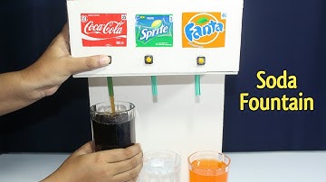 How to Make Coca Cola Soda Fountain Machine at Home