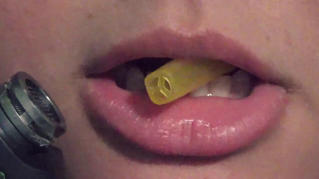 ASMR Pen Cap Chewing No Talking YouTube