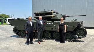 OTOKAR ALPAR: Ağır Sınıf Paletli, Silahlı, Zırhlı İnsansız Kara Aracı