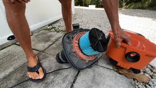 How to change filter on a Ridgid Shop Vac @TomLeeman