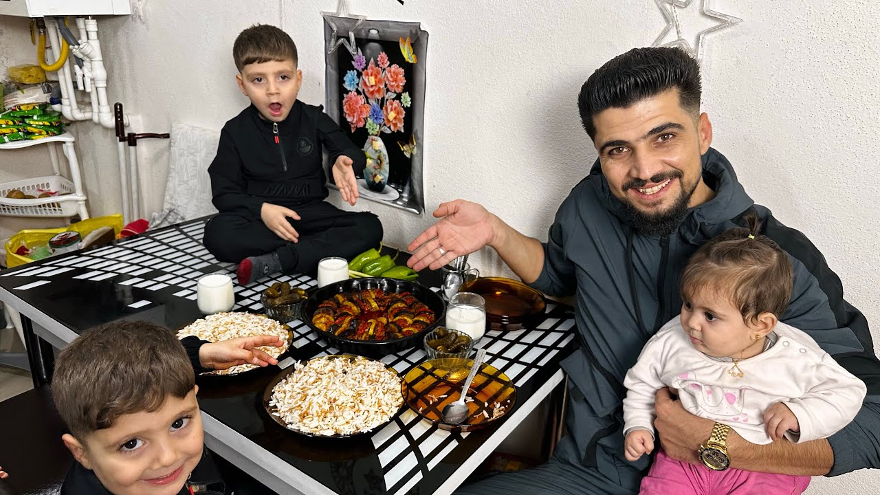 على طلب عبودة ومهدي عملتلهم كباب بالباتنجان والكوسة اطيب أكله😍