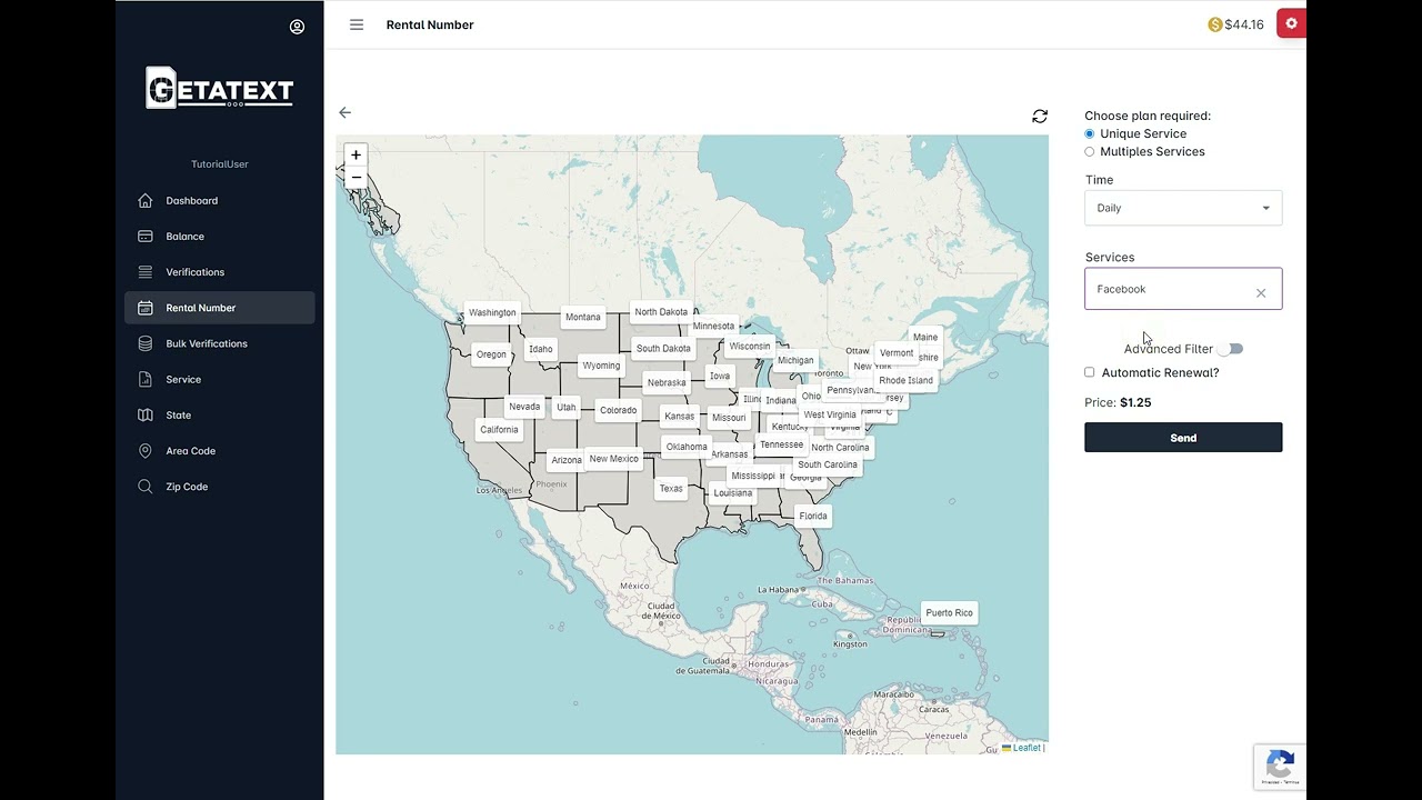 Rent a Number to Receive SMS Online for verifications with Location Filter | Real US SIM | Non-VoIP