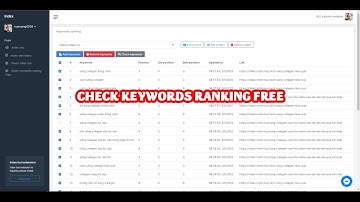 Kiểm Tra Thứ Hạng Từ Khoá Website Miễn Phí ( Check keywords ranking Free)
