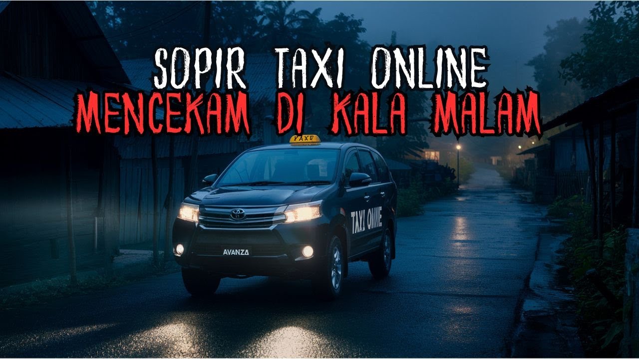 Malam Mencekam! Sopir Taksi Bertemu Hantu